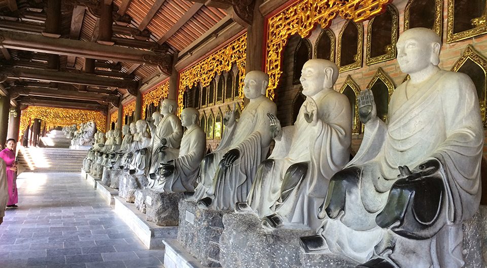 How Many Arhat Statues Are There In Bai Dinh Pagoda?